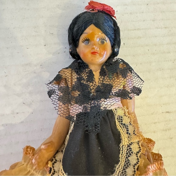 Vintage Lot of 3 Collectible Dolls 6-14" Lot Of 3 Dressed Dolls - Picture 11 of 15